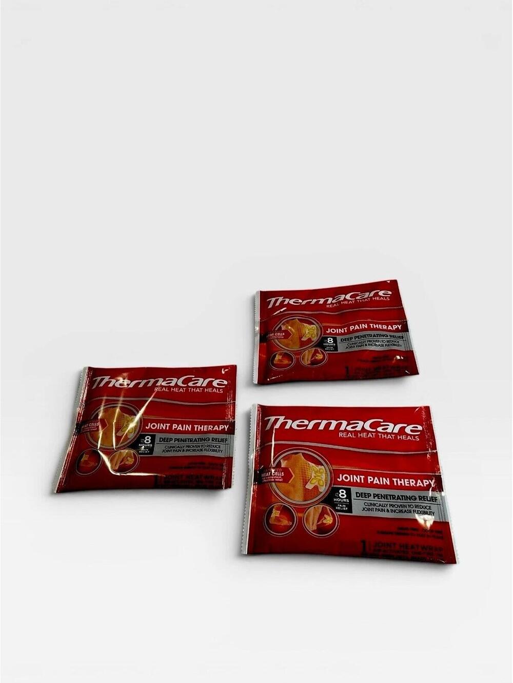 THERMACARE Heating Pad, Joint & Muscle Pain Patches Heat Wrap exp 2027/09/30